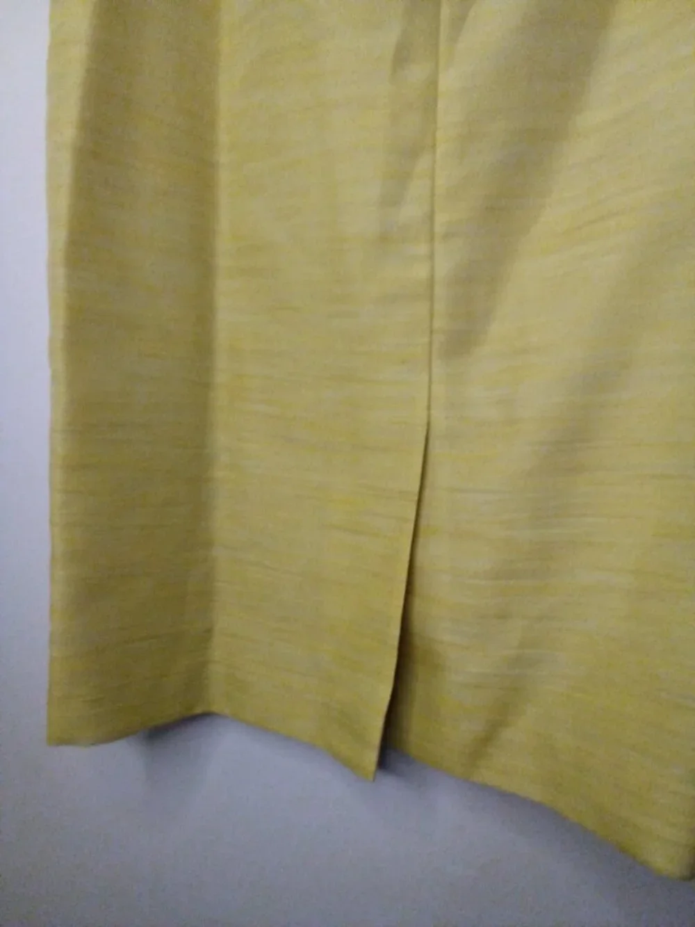 Kasper Skirt Women 8 Straight Classic Career Yellow